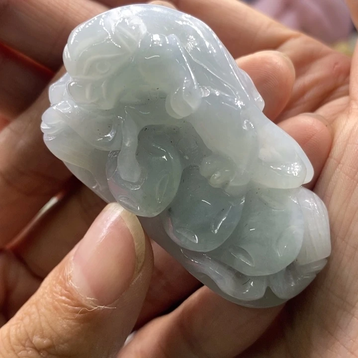 正***正翡翠未镶嵌吊坠(不含链)2815