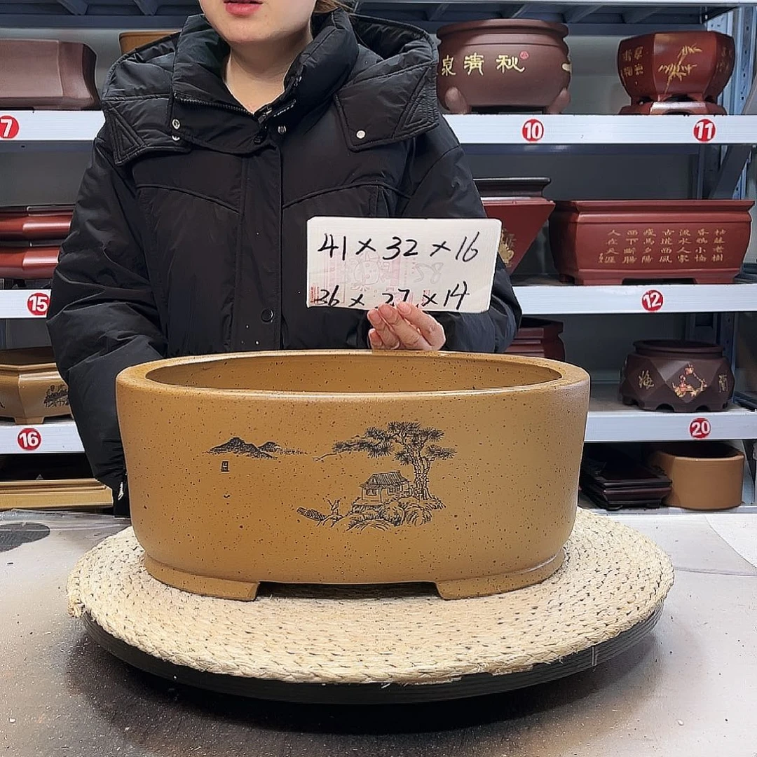 紫砂花盆紫砂花盆