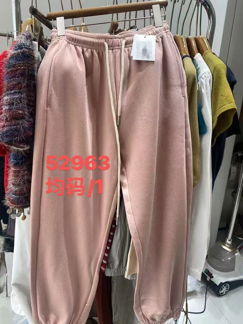 桃子自制 52963 百搭休闲裤