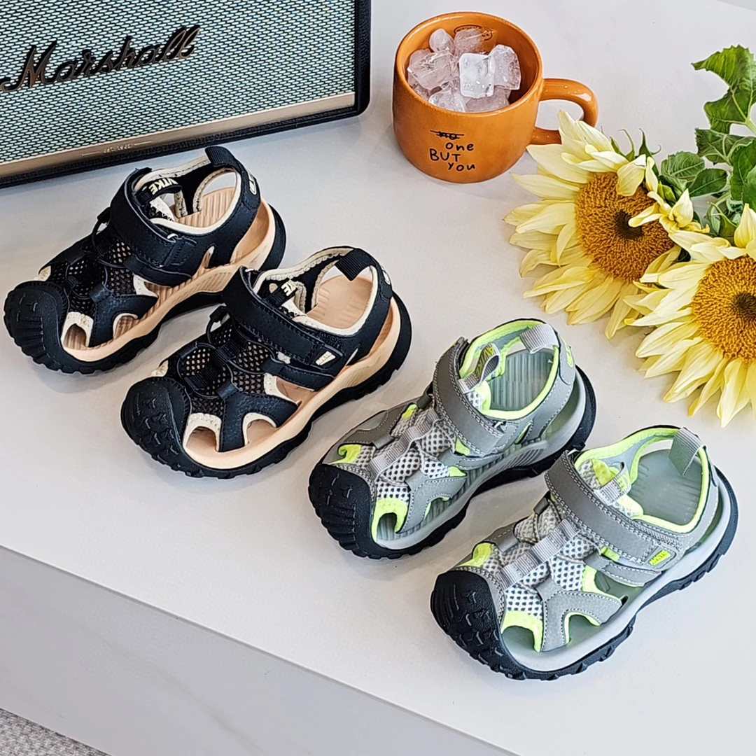 直播间专拍,断码清仓,微瑕儿童休闲鞋运动鞋镂空沙滩鞋包头男凉鞋
