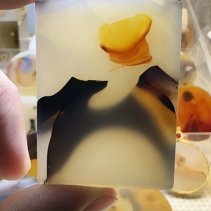 玛瑙/玉髓未镶嵌珠宝奇石