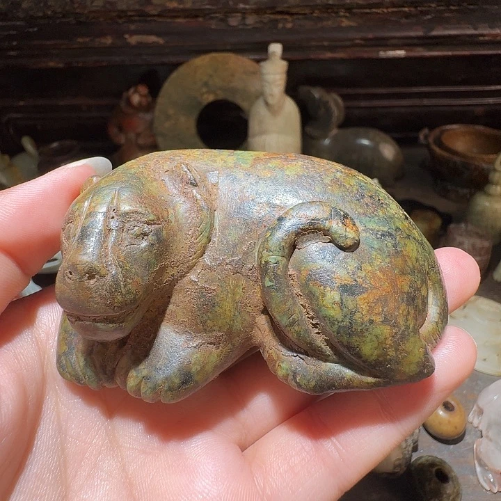 和田玉未镶嵌挂件二*