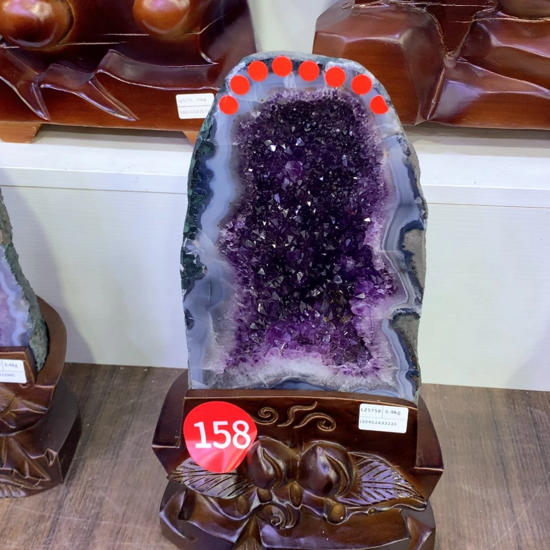 紫晶大型摆件（非配饰）未镶嵌