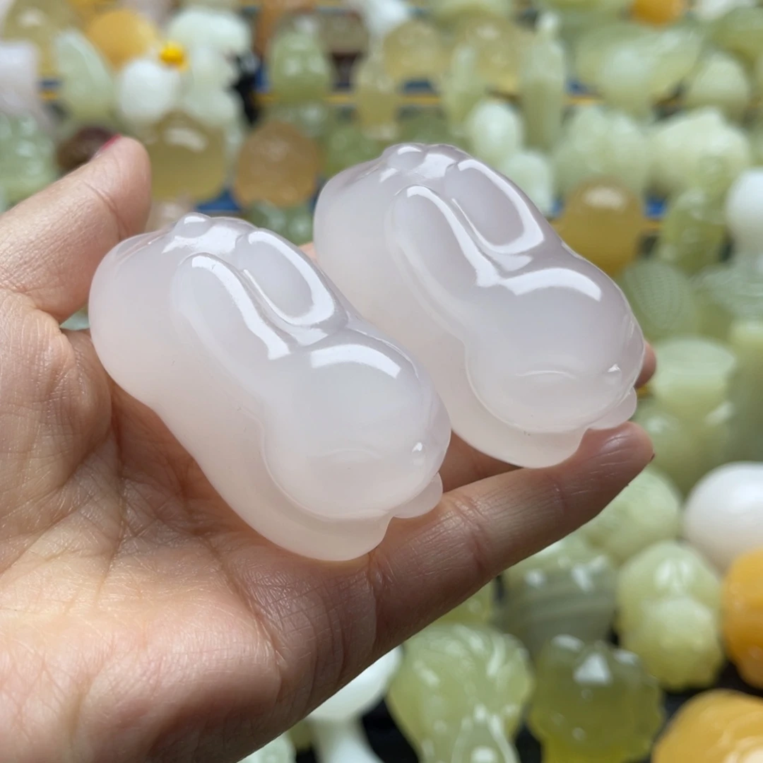悟***礼天然雕刻桌面小摆件