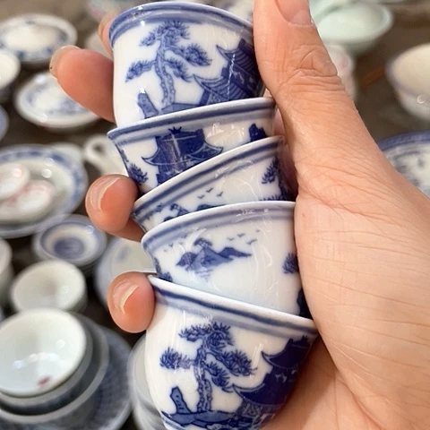 陶摆件景德镇高温陶瓷