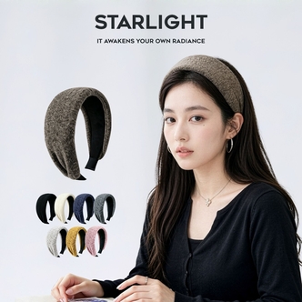STARLIGHT【浪漫都市系列】 6cm 法式简约百搭宽边