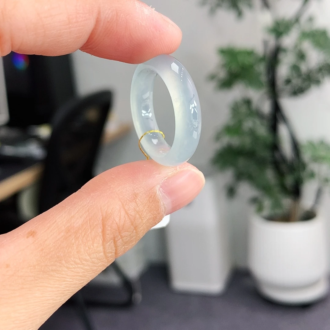 翡翠未镶嵌戒指15号