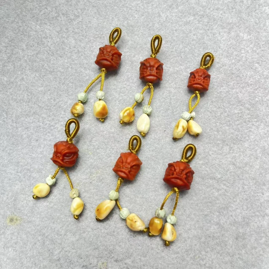 【虫二原创】蜜蜡设计款醒狮提溜配串 DIY神器自由搭配多样性发一件