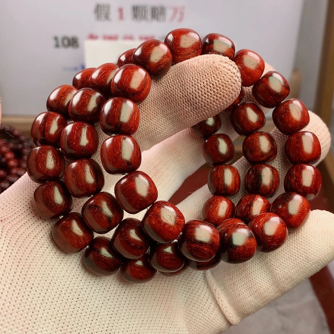 檀香紫檀（小叶紫檀）12x12琴料原汁原味无胶无蜡超顶泥单圈