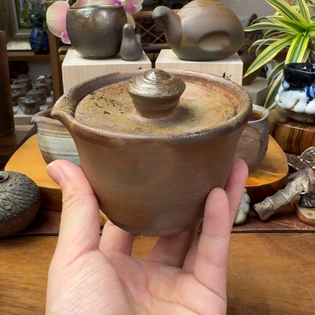 菅形基道备前烧绞出福利一口价