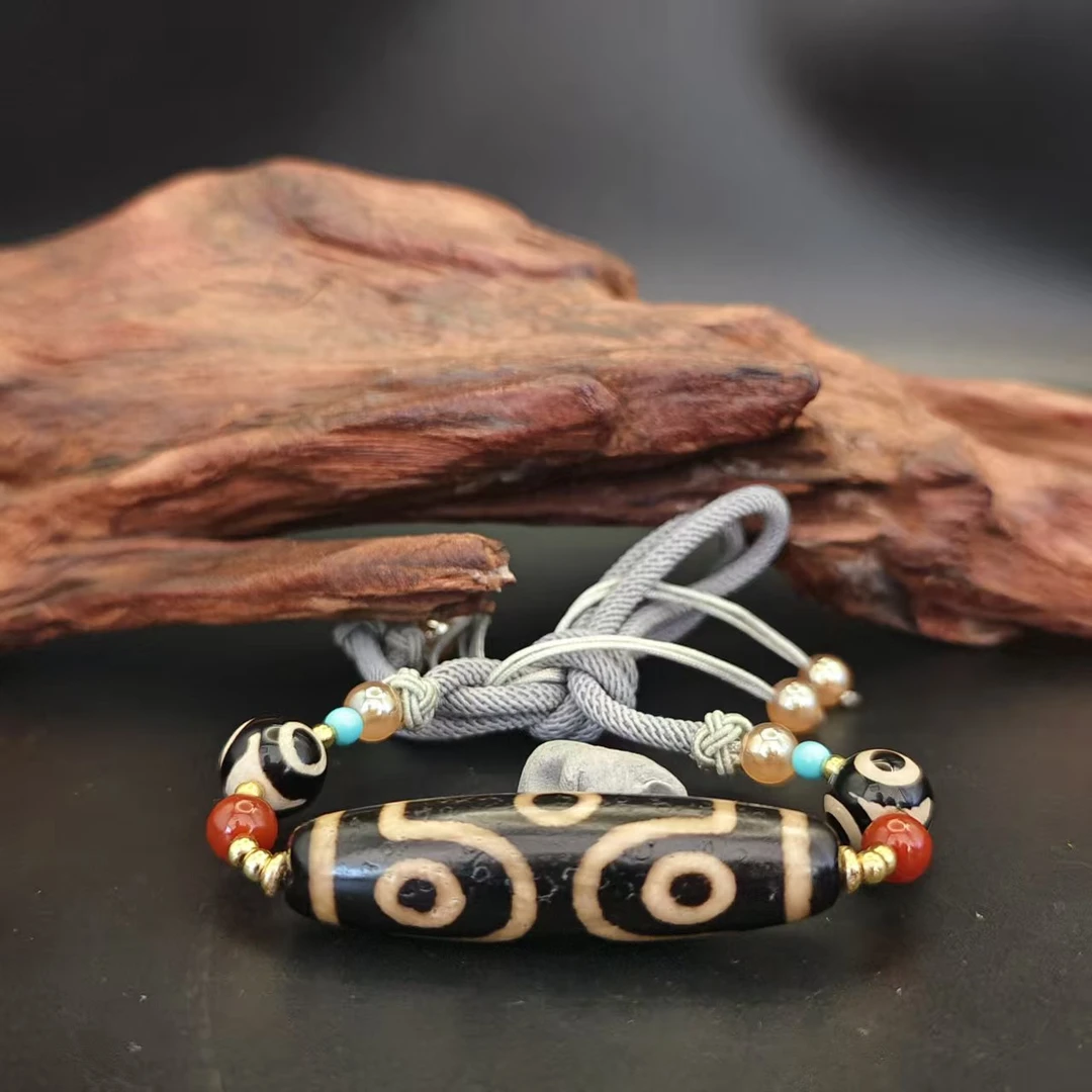 Q天珠玛瑙吊坠1557