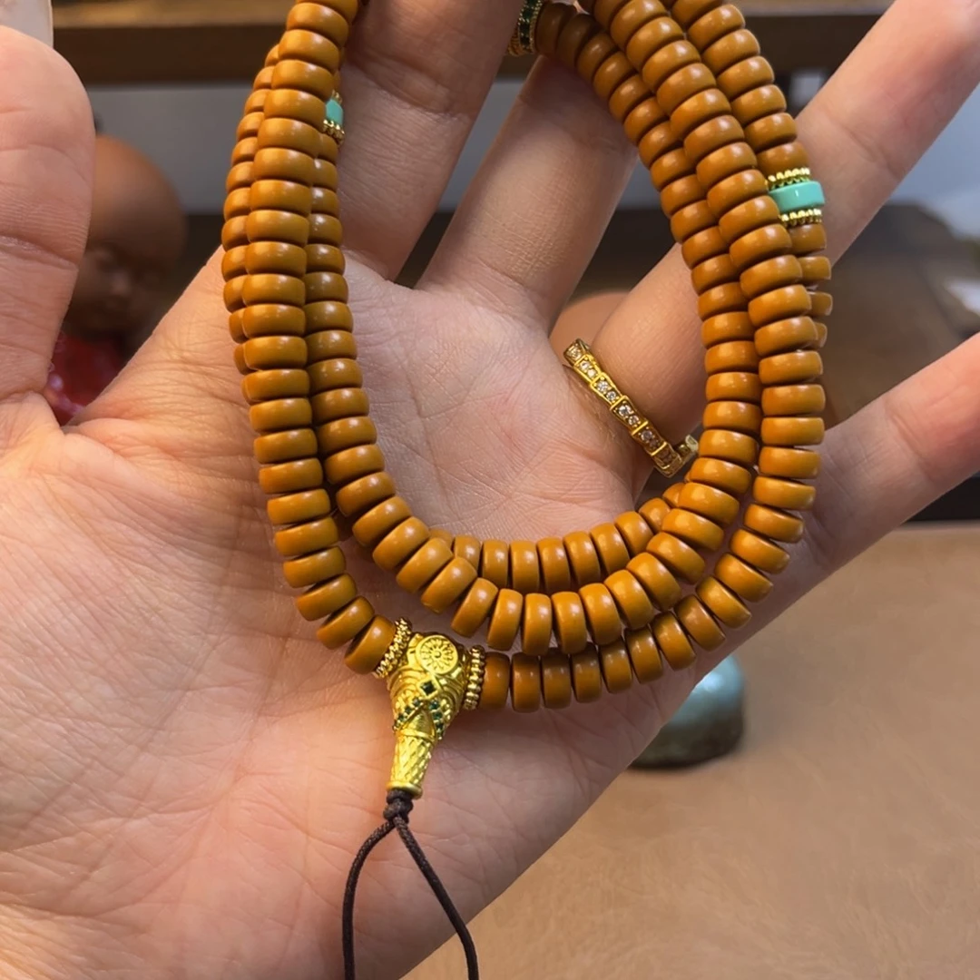 手串/手链橄榄核SSS 满配长串药片 7.2