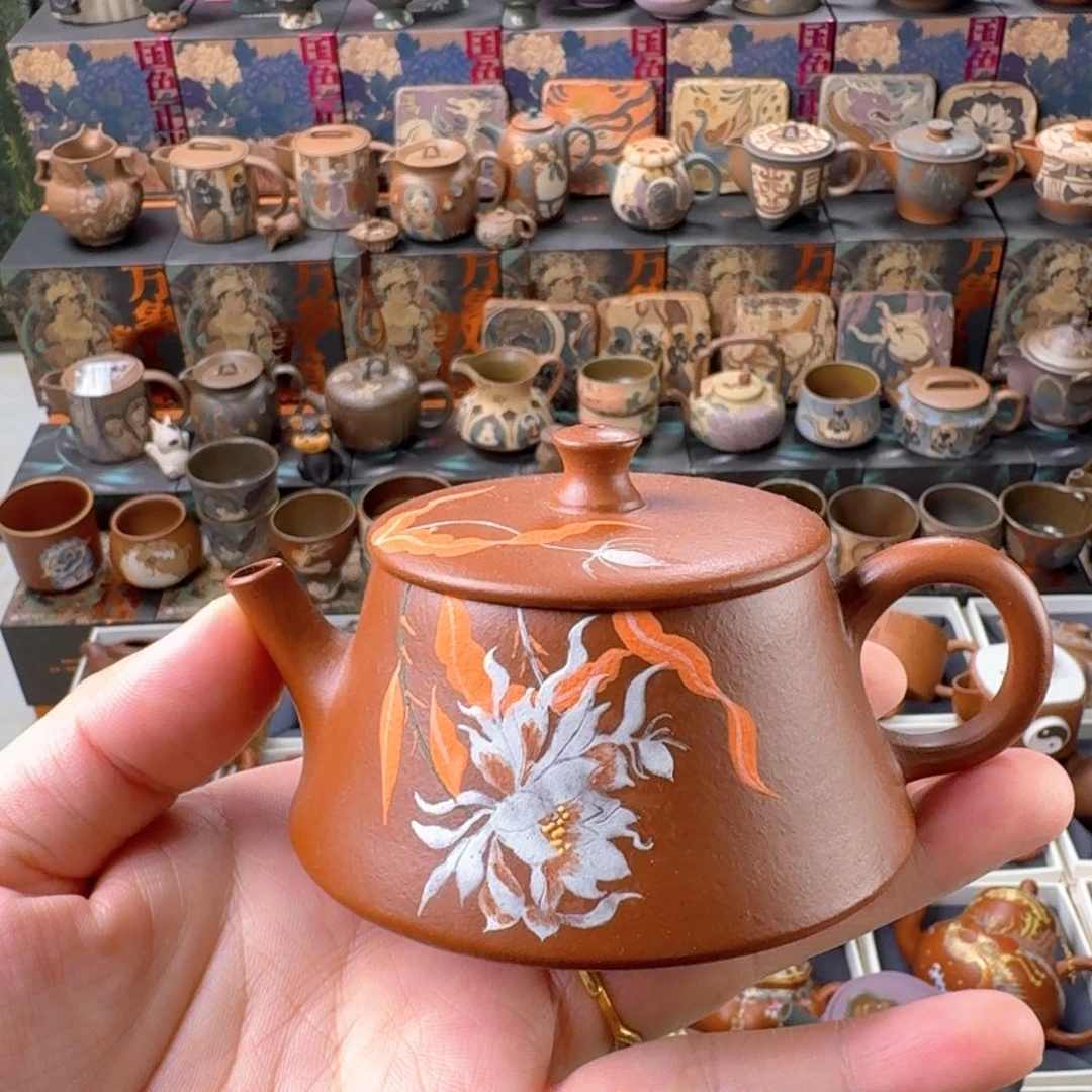 茶壶紫砂120cc原矿精工半手