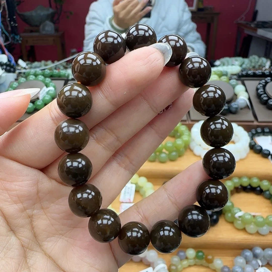 和田玉未镶嵌手串