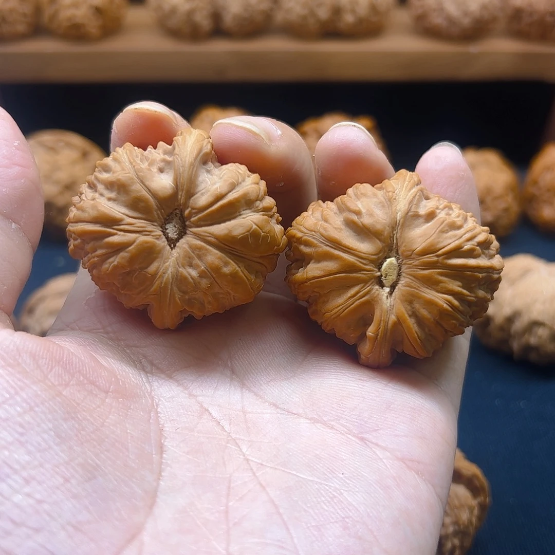 把件核桃白狮子39全品