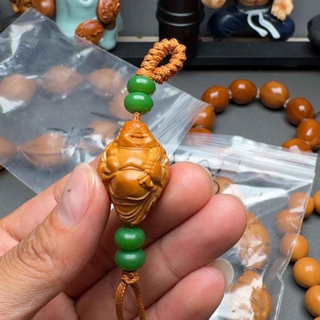 橄榄核手串/手链看**的橄榄核手环