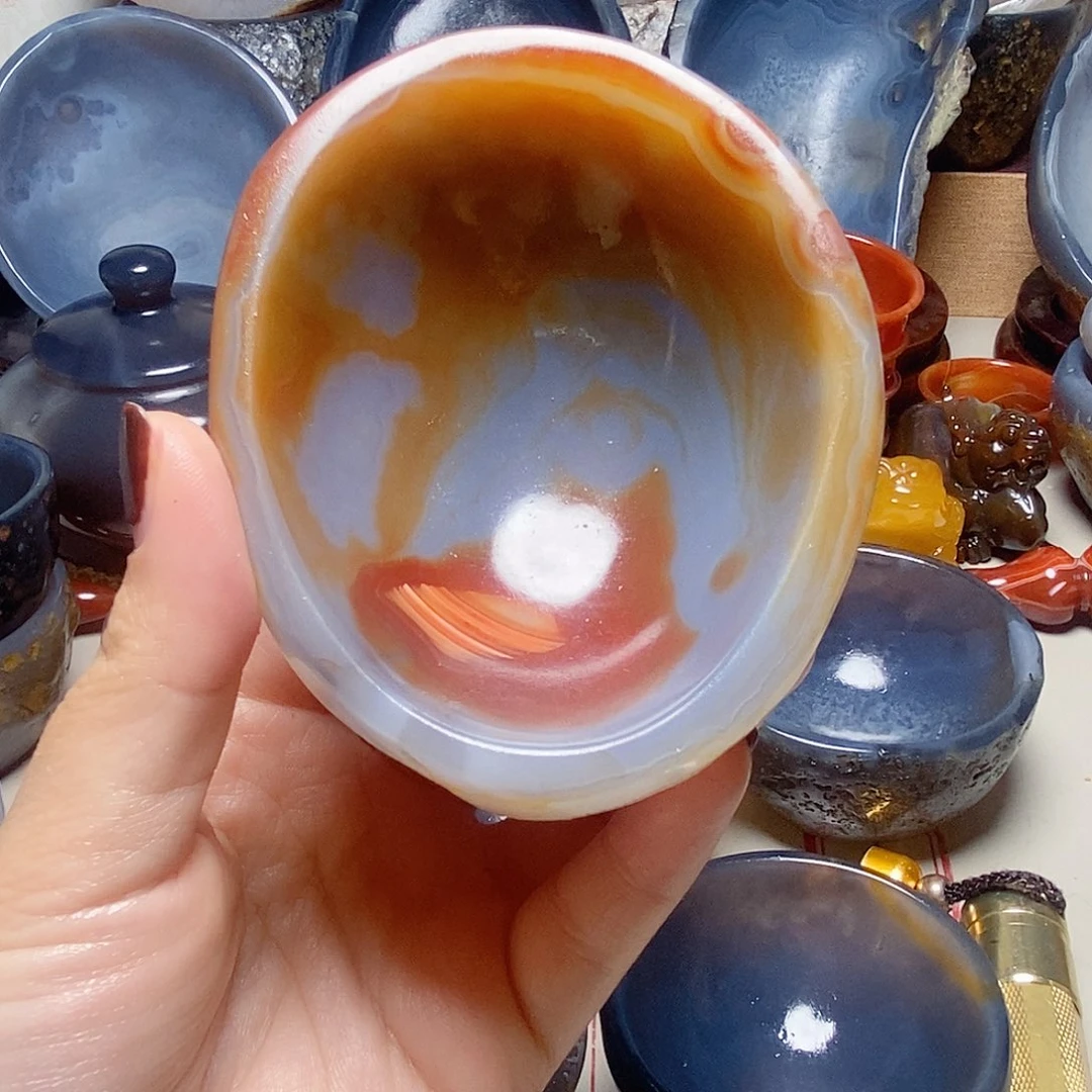 喵***的玛瑙/玉髓未镶嵌，