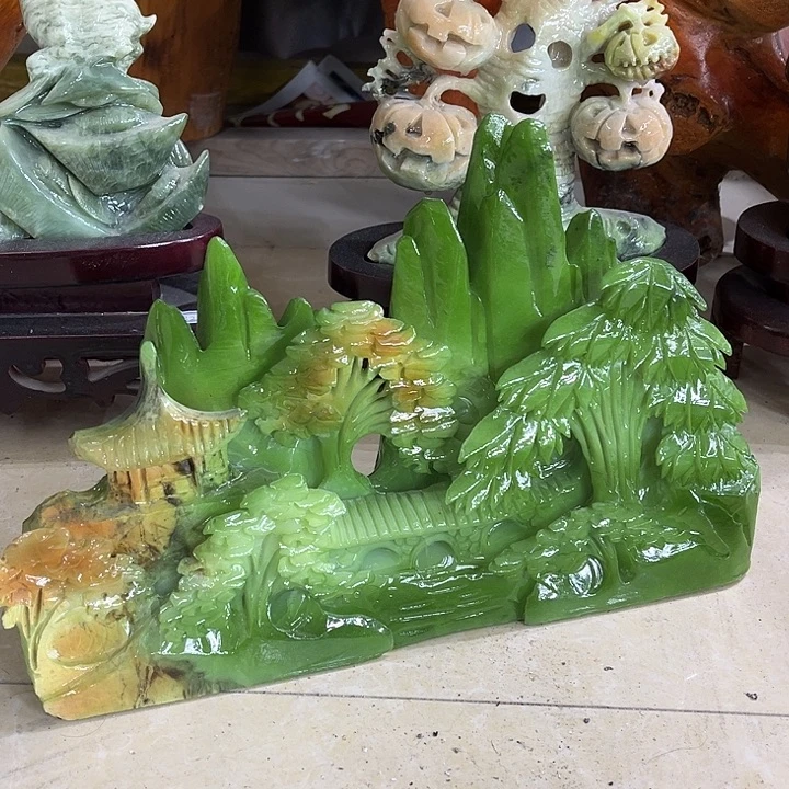 讯***讯玉手工制作工艺摆件