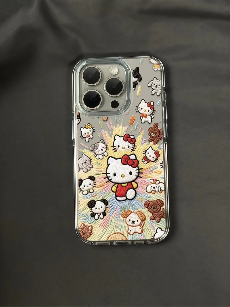 踏步小猫适用苹果17pro小米oppovivo15手机壳华为iPhone16安卓