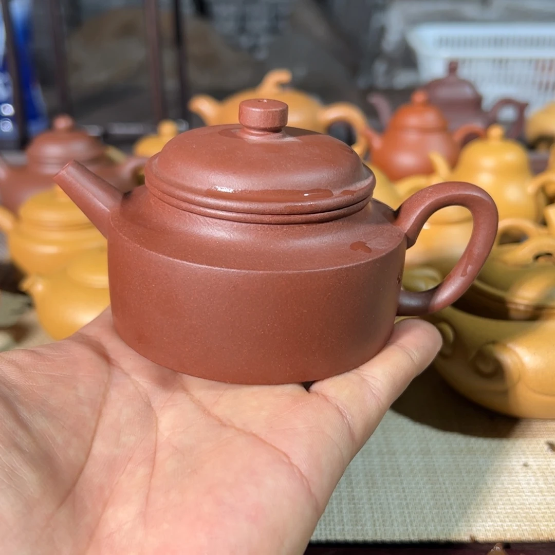 联***固茶壶紫砂全手工制作