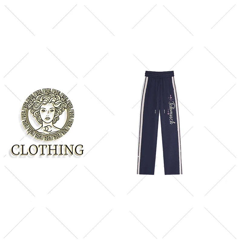 【CLOTHING/原创设计】B69088-2时尚新款百搭宽松休闲裤