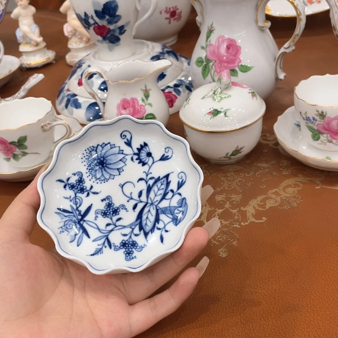 瓷片中古一等蘸料碟