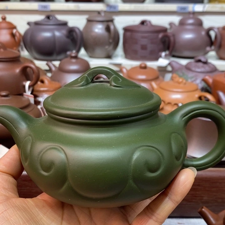 紫砂茶壶微瑕处理一把