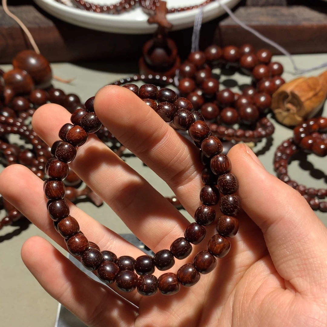 小叶紫檀手串/手链琴料7.5/8