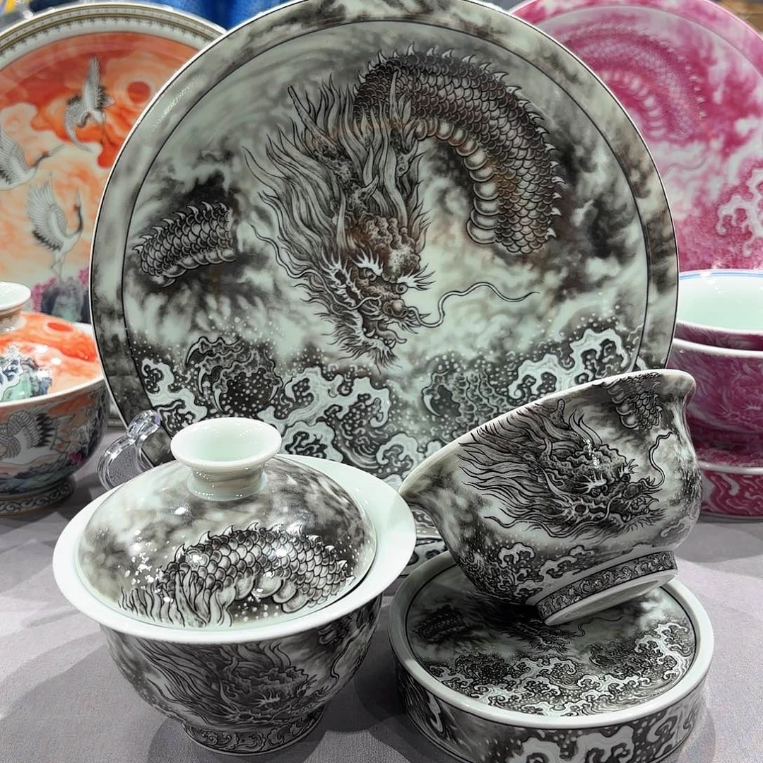 瓷片景德镇瓷器博物陈列中心的