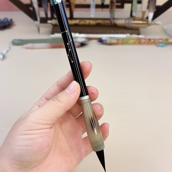 孤品高端毛笔一支七星小号