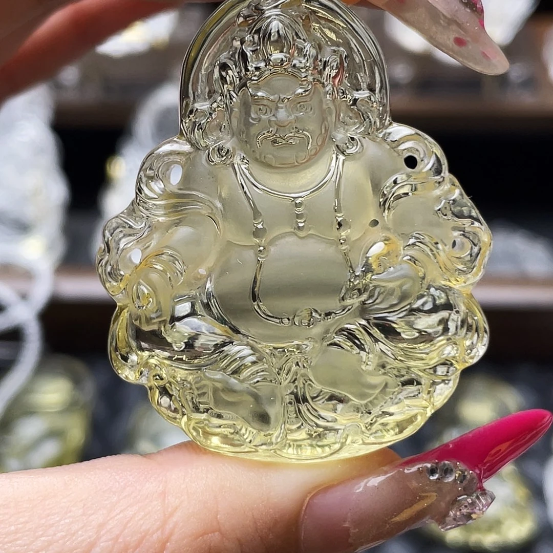 琴***！未镶嵌水晶吊坠(赠链)