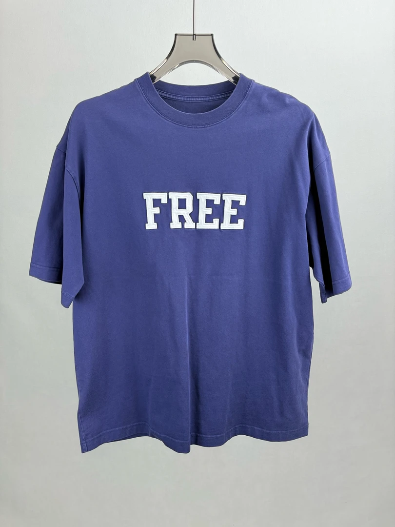 99新 Balenciaga/巴黎世家 巴黎世家字母短袖XS码 领标遗失15467