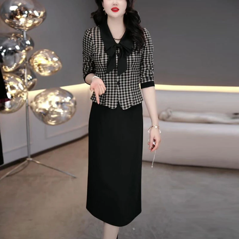 春季气质修身显瘦高贵连衣裙2025新款爆款洋气轻奢高级感女士裙子