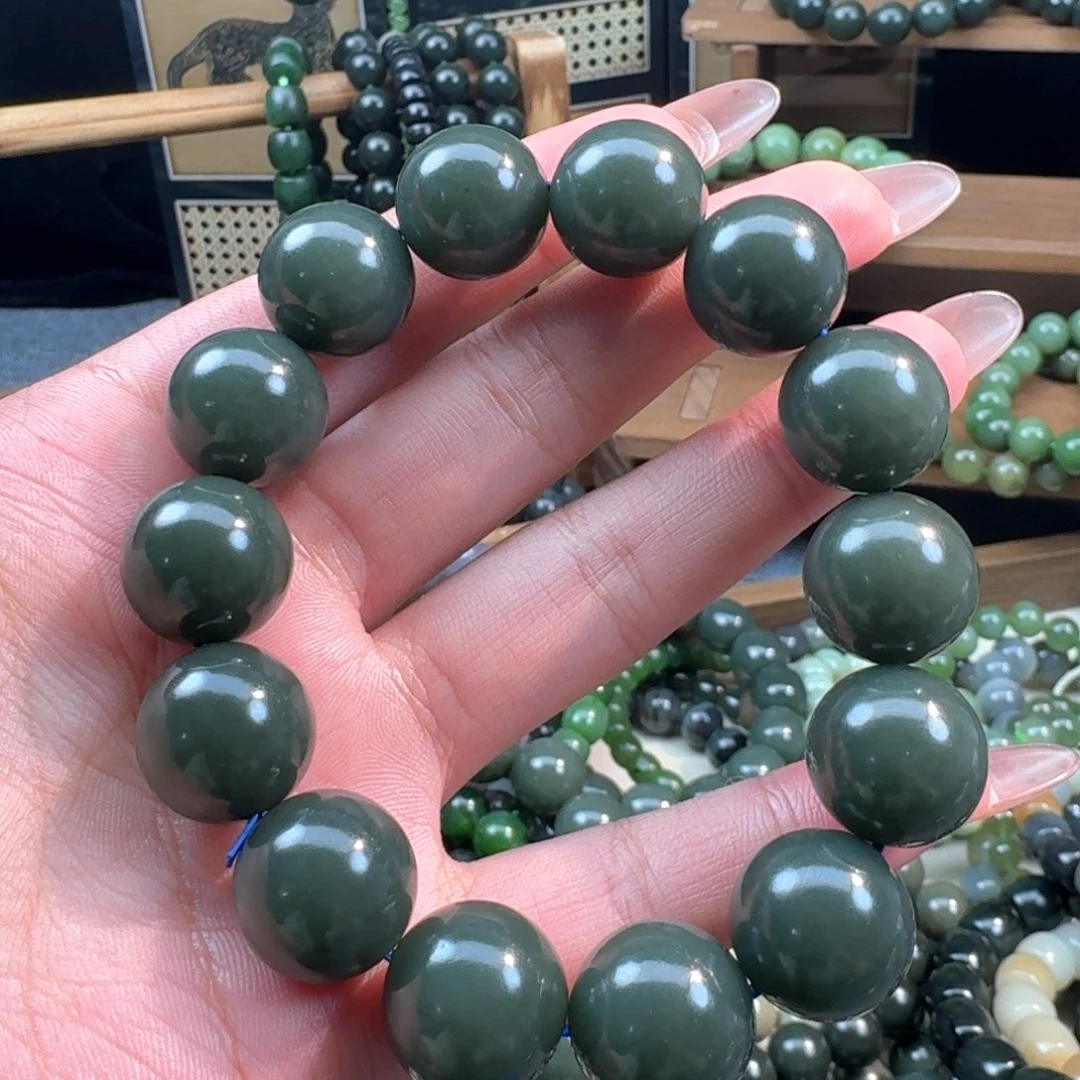 和田玉手链未镶嵌F