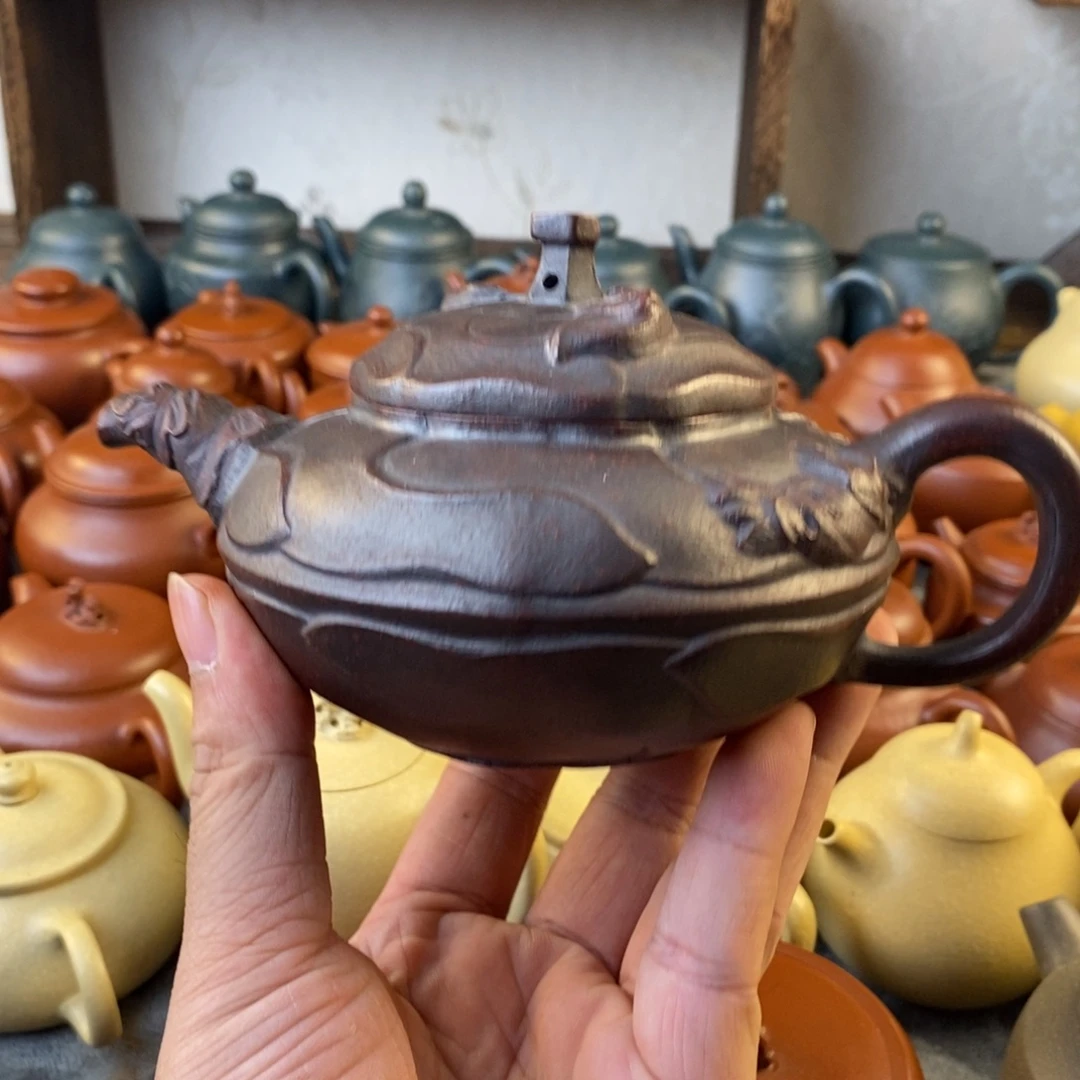 茶壶紫砂宜兴原矿紫砂壶qq