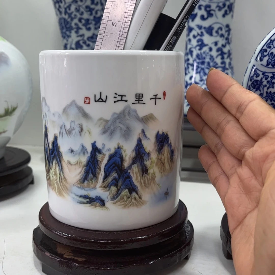 景德镇陶瓷花瓶摆件