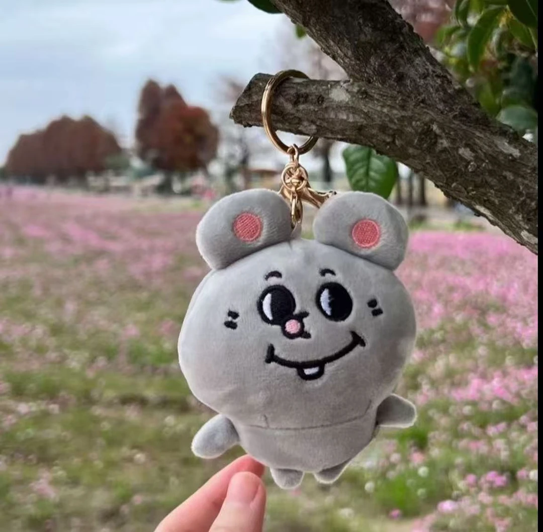 美叽和大鼠背包挂件毛绒玩具送女生生日礼物