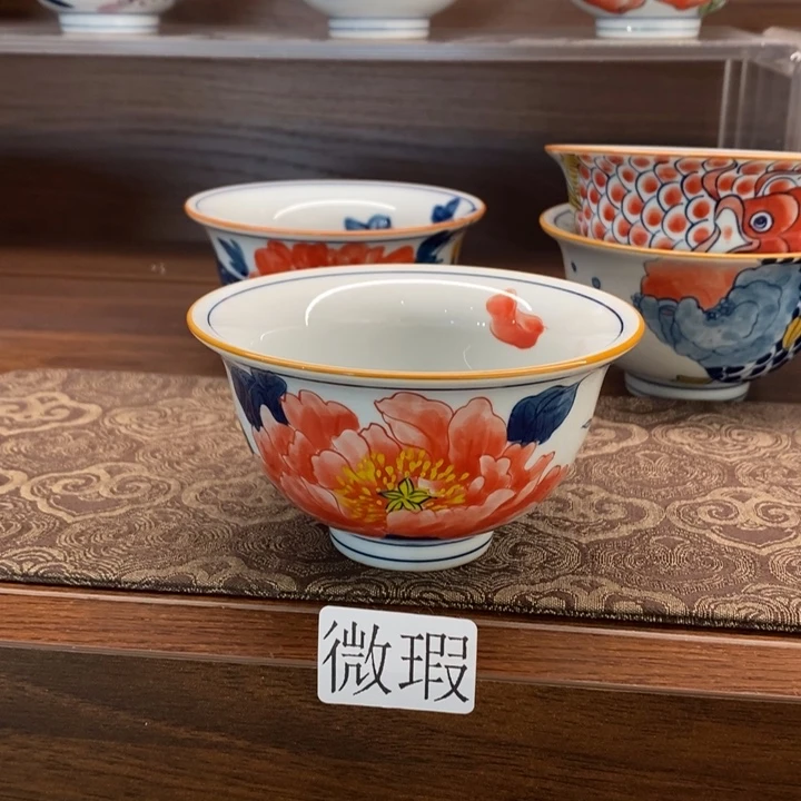 釉下老陶泥手工绘制