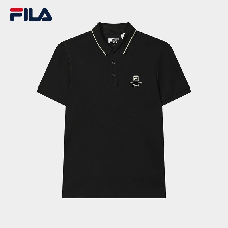 FIla斐乐POLO衫男款夏季刺绣短袖休闲百搭翻领半袖T恤F11M538123F