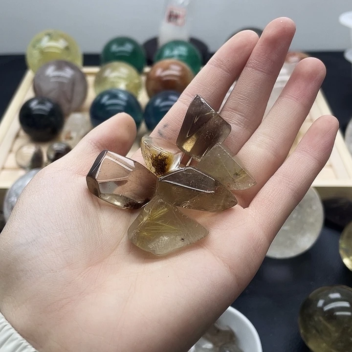 水晶未镶嵌珠宝半成品110水晶