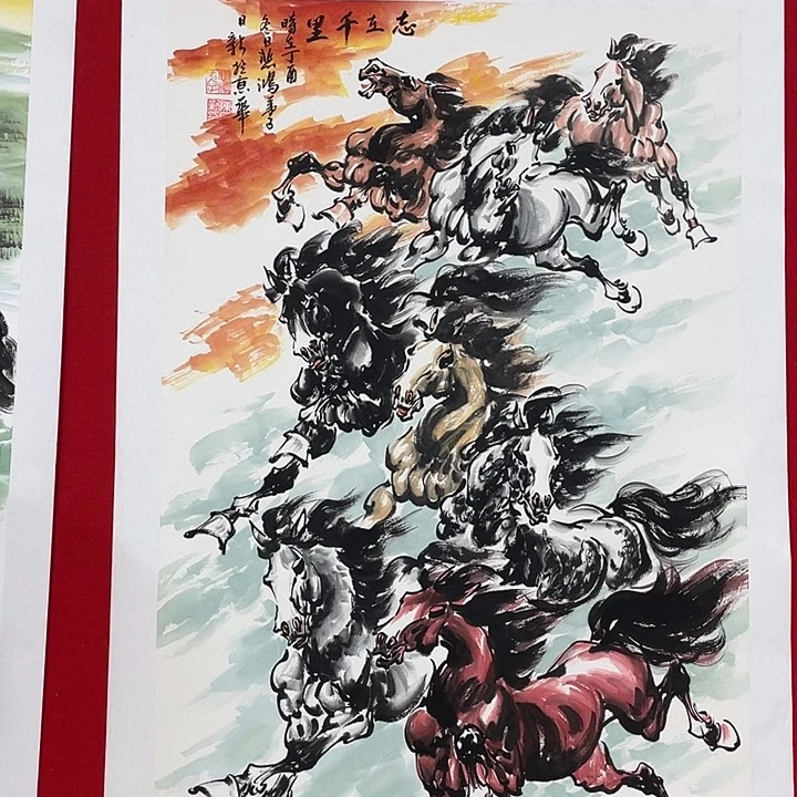 日新画作欣赏作品