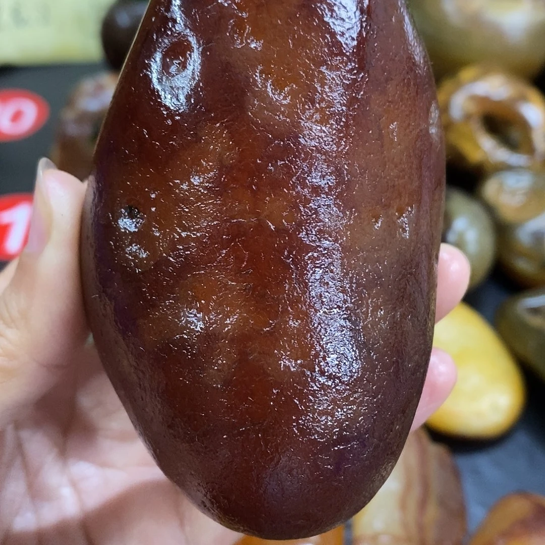 玛瑙/玉髓未镶嵌手把件