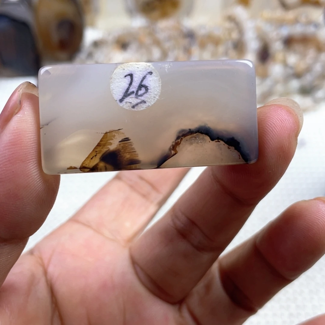 玛瑙/玉髓未镶嵌颈饰