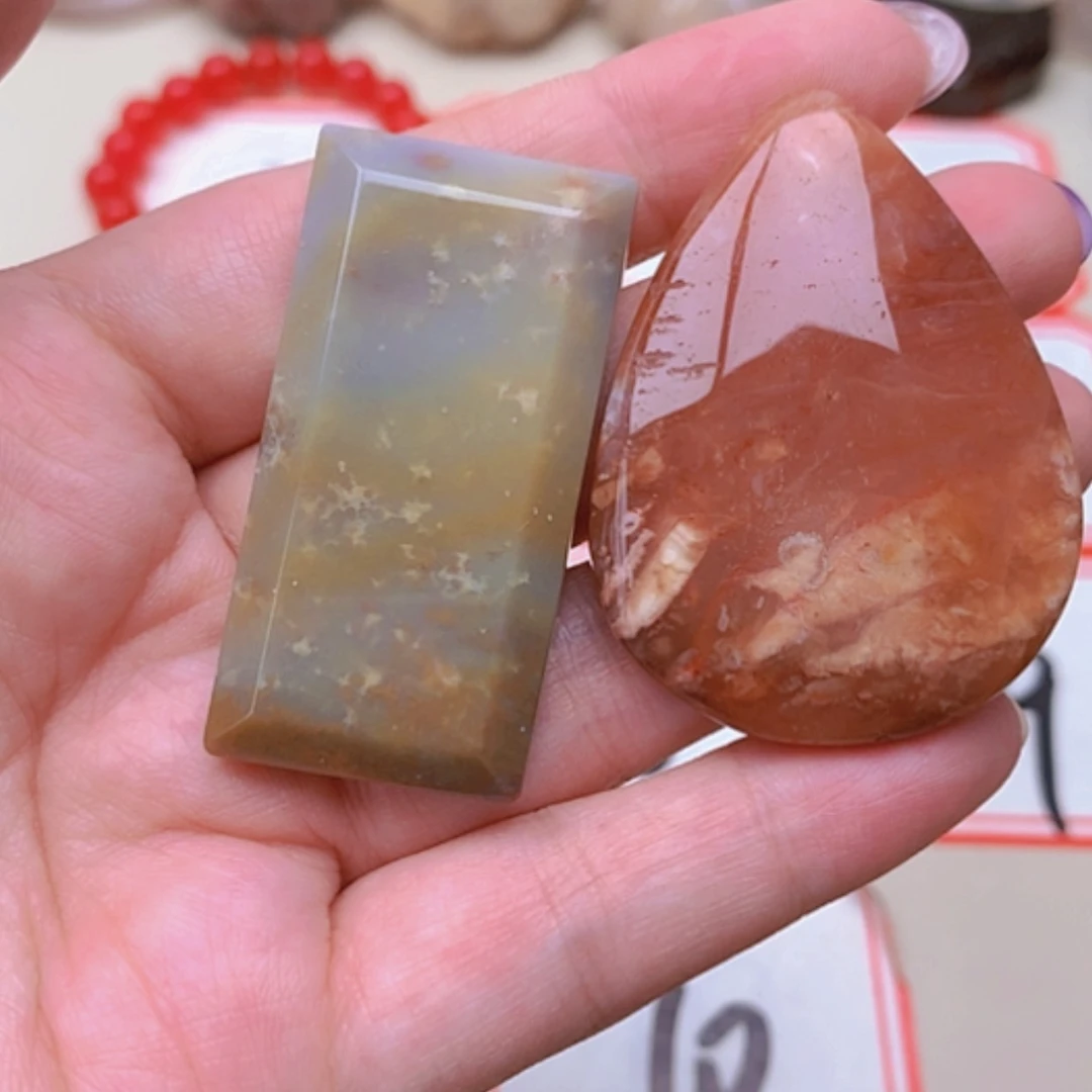 【闪购商品】未镶嵌玛瑙/玉髓珠宝半成品轮****人