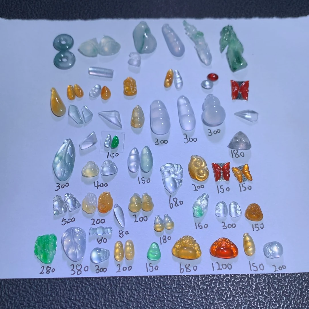 裸石翡翠有对和主播说