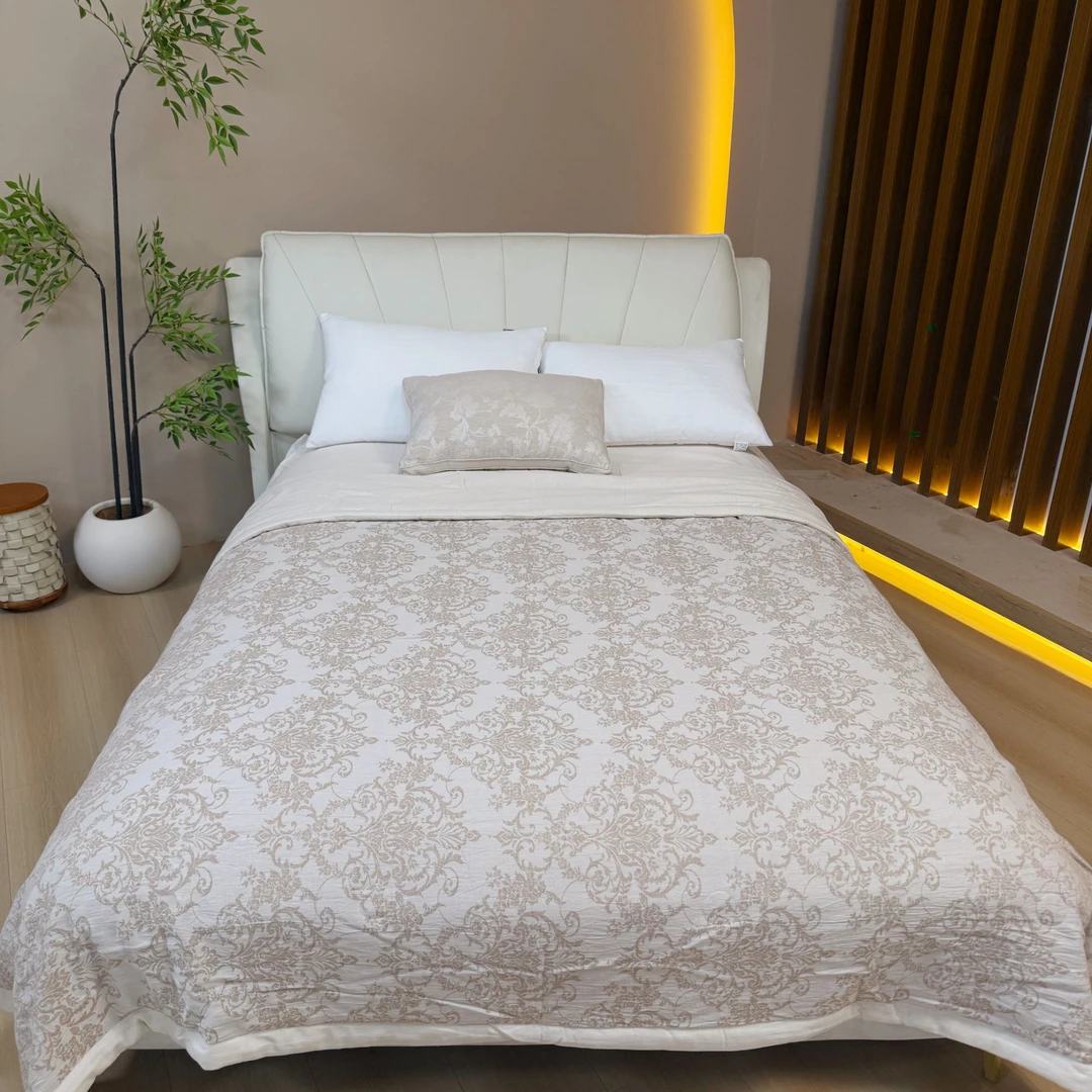 M【欧雅】150*200cm单人纱布夏被家用简约轻奢可机洗