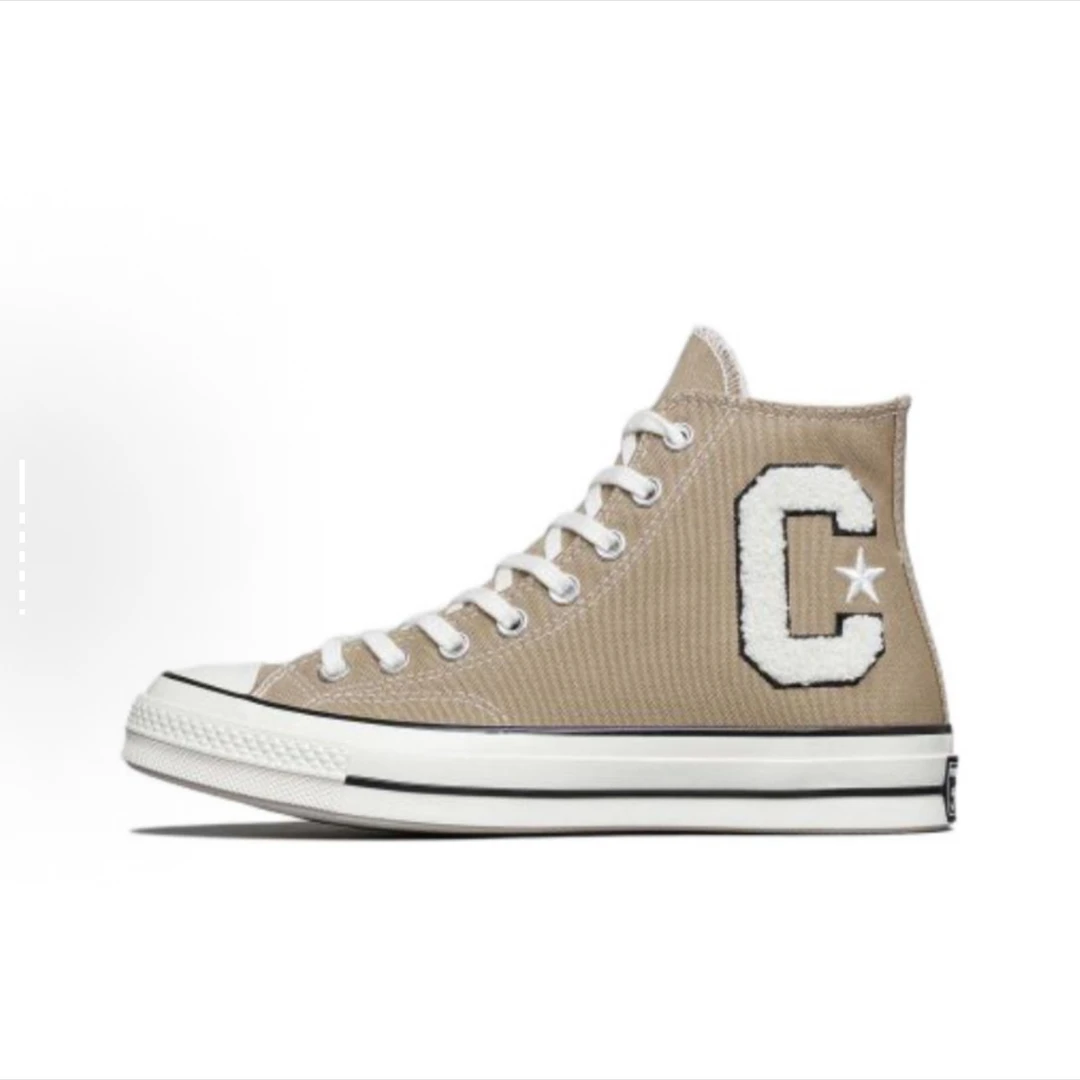 Converse/匡威1970s经典舒适休闲高帮帆布鞋男女同款棕色A05966C