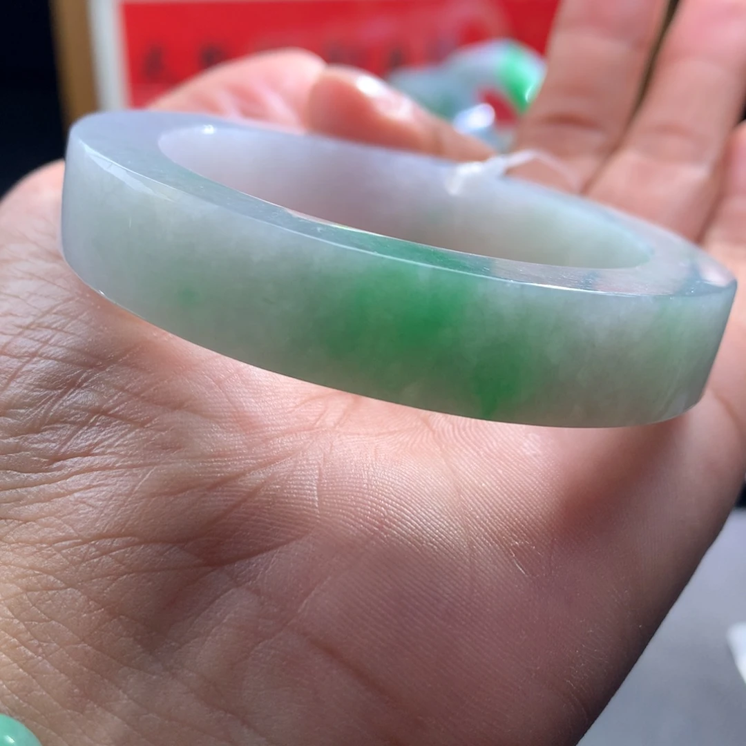 定制翡翠未镶嵌翡翠53-56圈口
