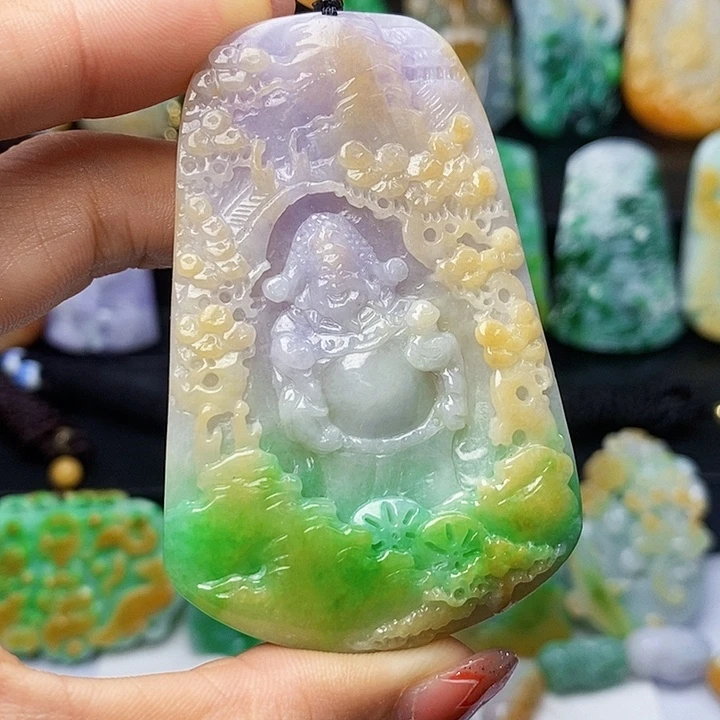 定制翡翠未镶嵌翡翠A货一物一证