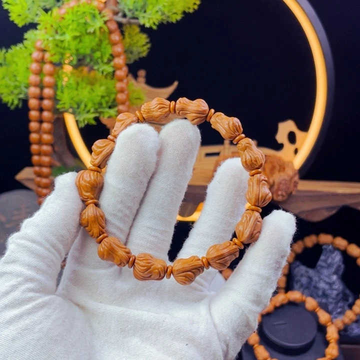 桃核吊坠野生桃核